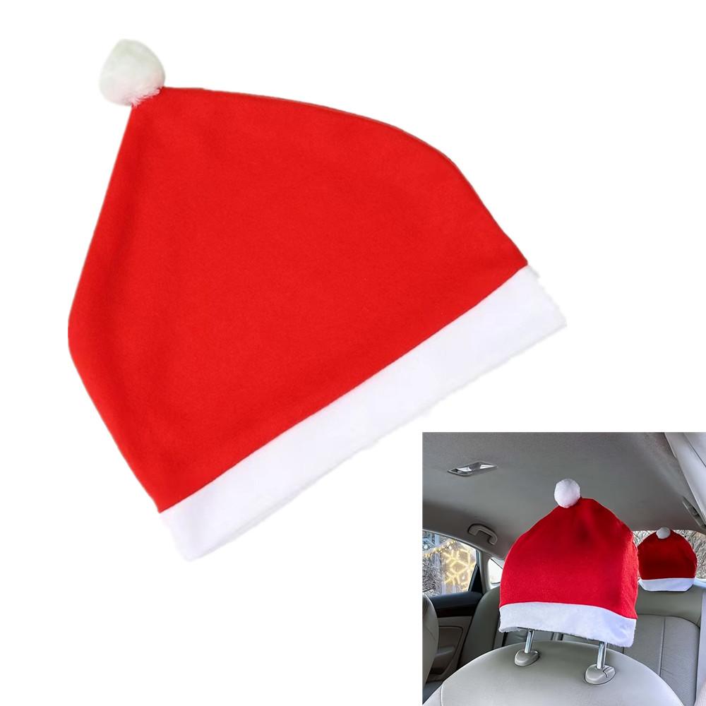 Смішна різдвяна шапка Чохли на підголівники сидінь для автомобіля Декоративні чохли для інтер єру автомобіля Універсальні аксесуари для чохлів на автомобільні сидіння червоний
Смішна різдвяна шапка Чохли на підголівники сидінь для автомобіля Декоративні чохли для інтер єру автомобіля Універсальні аксесуари для чохлів на автомобільні сидіння червоний