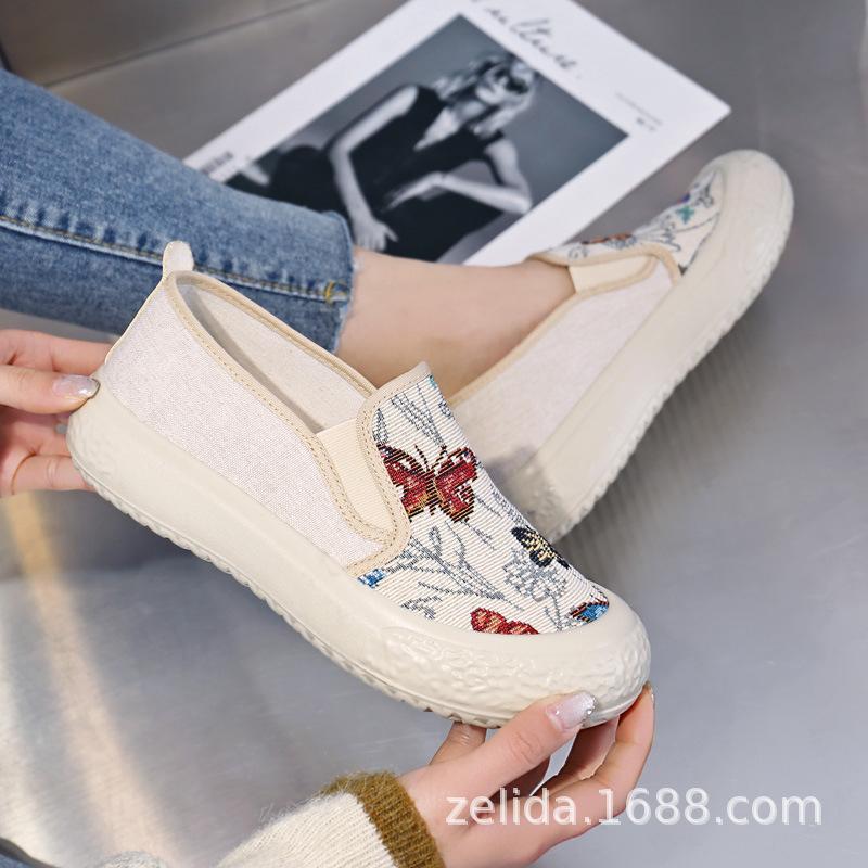Shoes women s spring new thick-soled small fragrant fisherman shoes trendy shallow mouth flat-soled single shoes 2024 one-pedal casual shoes 41
Shoes women s spring new thick-soled small fragrant fisherman shoes trendy shallow mouth flat-soled single shoes 2024 one-pedal casual shoes 41