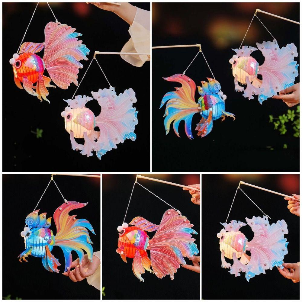 Goldfish DIY Goldfish Lantern Hanging Carp Fish Lantern Mid-Autumn Festival 
Goldfish DIY Goldfish Lantern Hanging Carp Fish Lantern Mid-Autumn Festival