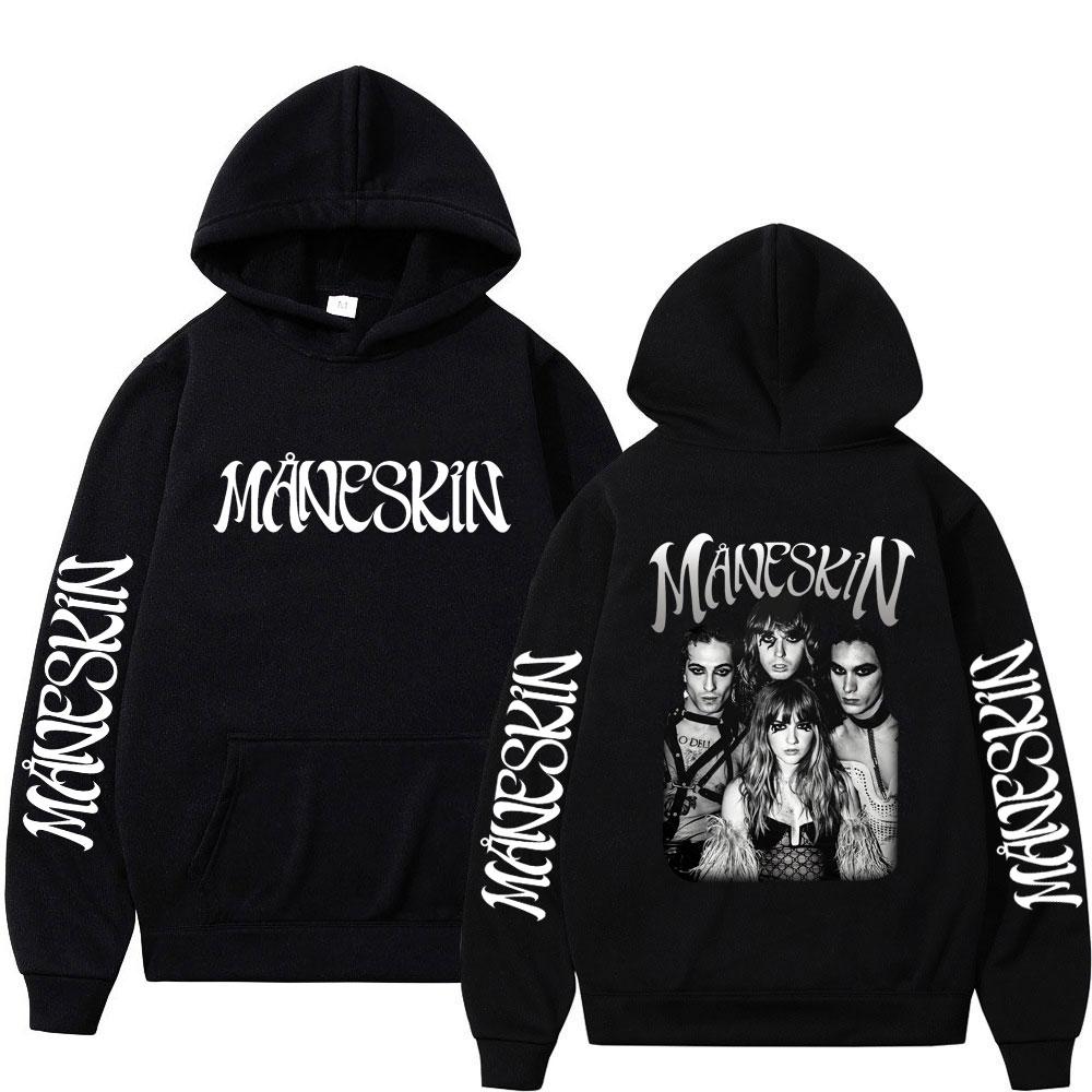 Italian Rock Band Maneskin World Tour Hoodie Fashion Retro Men Women Fleece Long Sleeve Oversized Casual Hoodies S
Italian Rock Band Maneskin World Tour Hoodie Fashion Retro Men Women Fleece Long Sleeve Oversized Casual Hoodies S