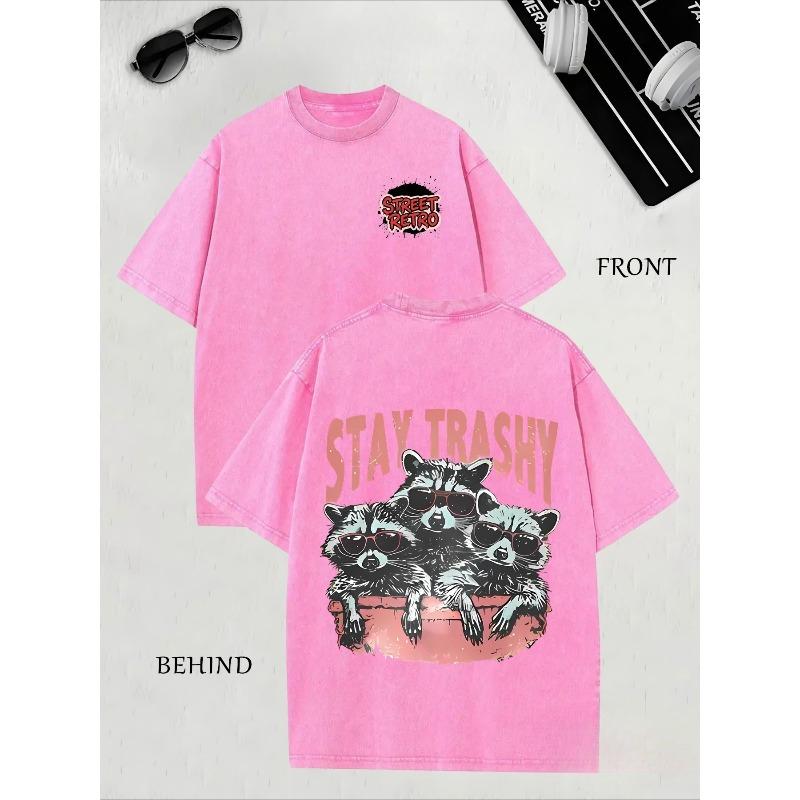 European sizes Men S Vintage Washed T-Shirt Relaxed Fit with a Retro STAY Tabby Design, Short-Sleeved with Graphic for Casual Streetwear 5XL рожевий
European sizes Men S Vintage Washed T-Shirt Relaxed Fit with a Retro STAY Tabby Design, Short-Sleeved with Graphic for Casual Streetwear 5XL рожевий