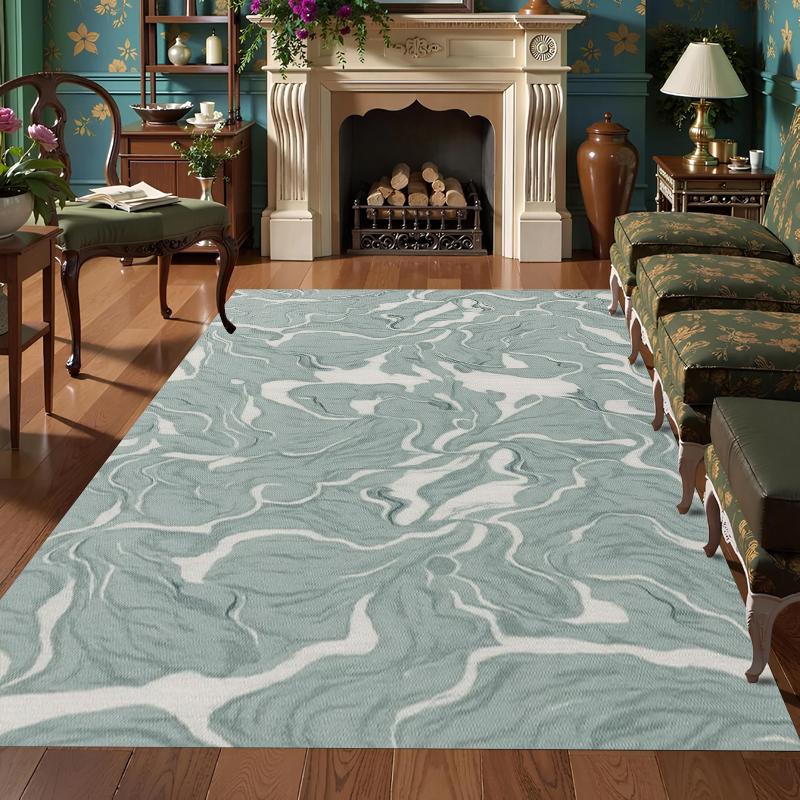 Beige White Swirl Line Area Rug Modern Abstract Fluid Texture Washable Decorative Carpet for Living Room Bedroom Entryway 40x60cm
Beige White Swirl Line Area Rug Modern Abstract Fluid Texture Washable Decorative Carpet for Living Room Bedroom Entryway 40x60cm