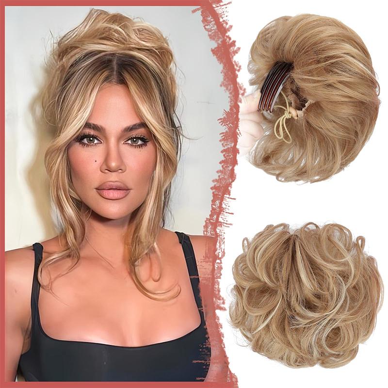 Comb Style Drawstring Messy Short Curly Hair Bag Ponytail Synthetic Short Ponytail Wig Easy To Wear Daily Hair Accessories
Comb Style Drawstring Messy Short Curly Hair Bag Ponytail Synthetic Short Ponytail Wig Easy To Wear Daily Hair Accessories