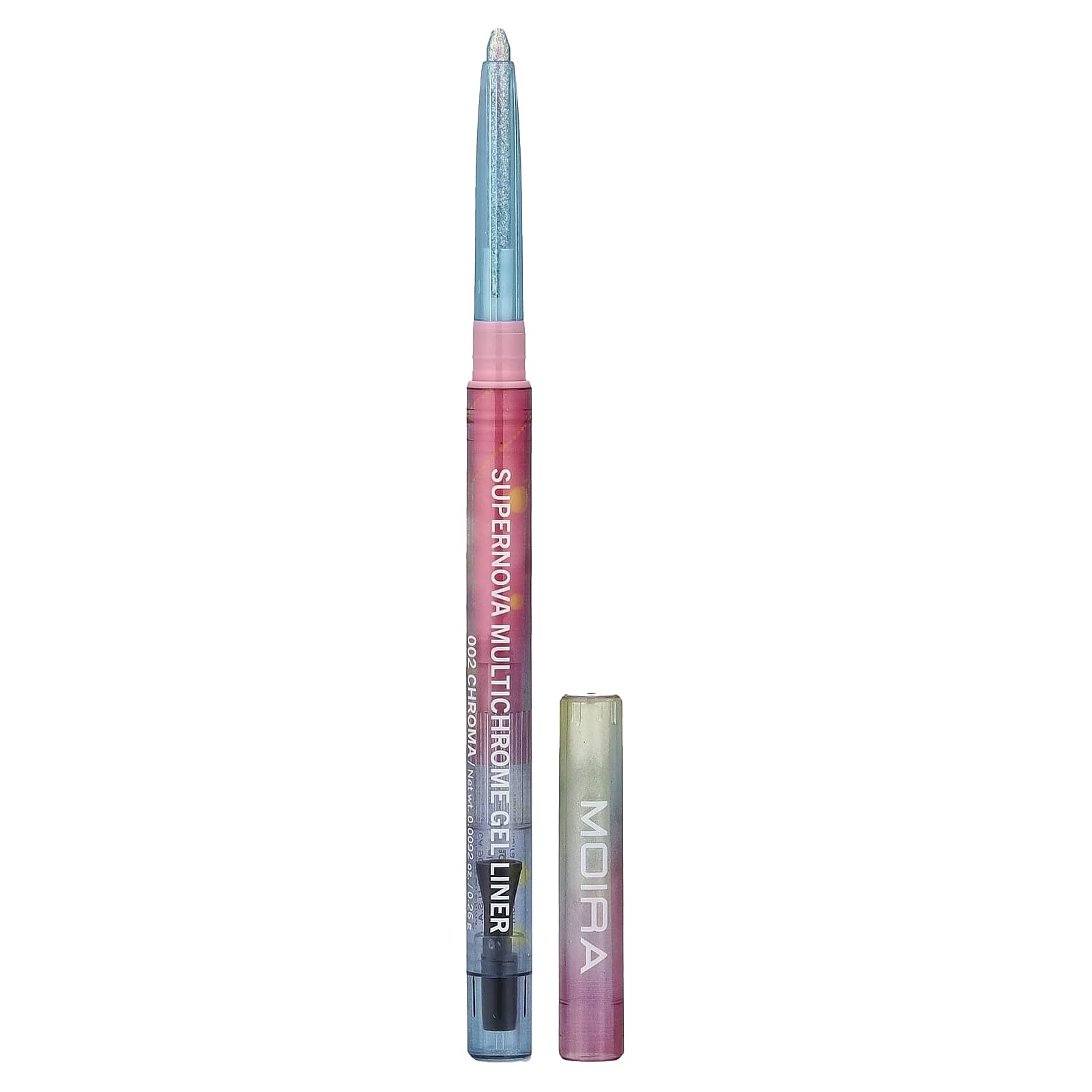 Moira Beauty, Supernova Multichrome Gel Liner, Waterproof, 002 Chroma, 0.26 g (0.0092 oz)
Moira Beauty, Supernova Multichrome Gel Liner, Waterproof, 002 Chroma, 0.26 g (0.0092 oz)