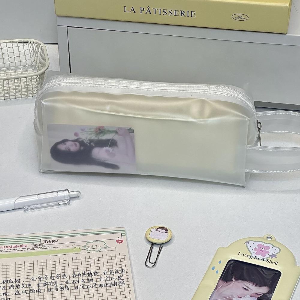 Sea Salt Cheese Pen Bag Large Capacity Pencil Case INS Stationery Bag Cosmetics Storage
Sea Salt Cheese Pen Bag Large Capacity Pencil Case INS Stationery Bag Cosmetics Storage