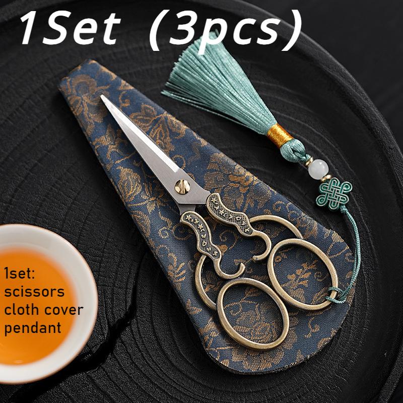 3pcs/1Set Vintage Style Copper Stainless Steel Scissors, Perfect for Yarn, Embroidery and Sewing Projects. 1 Set
3pcs/1Set Vintage Style Copper Stainless Steel Scissors, Perfect for Yarn, Embroidery and Sewing Projects. 1 Set