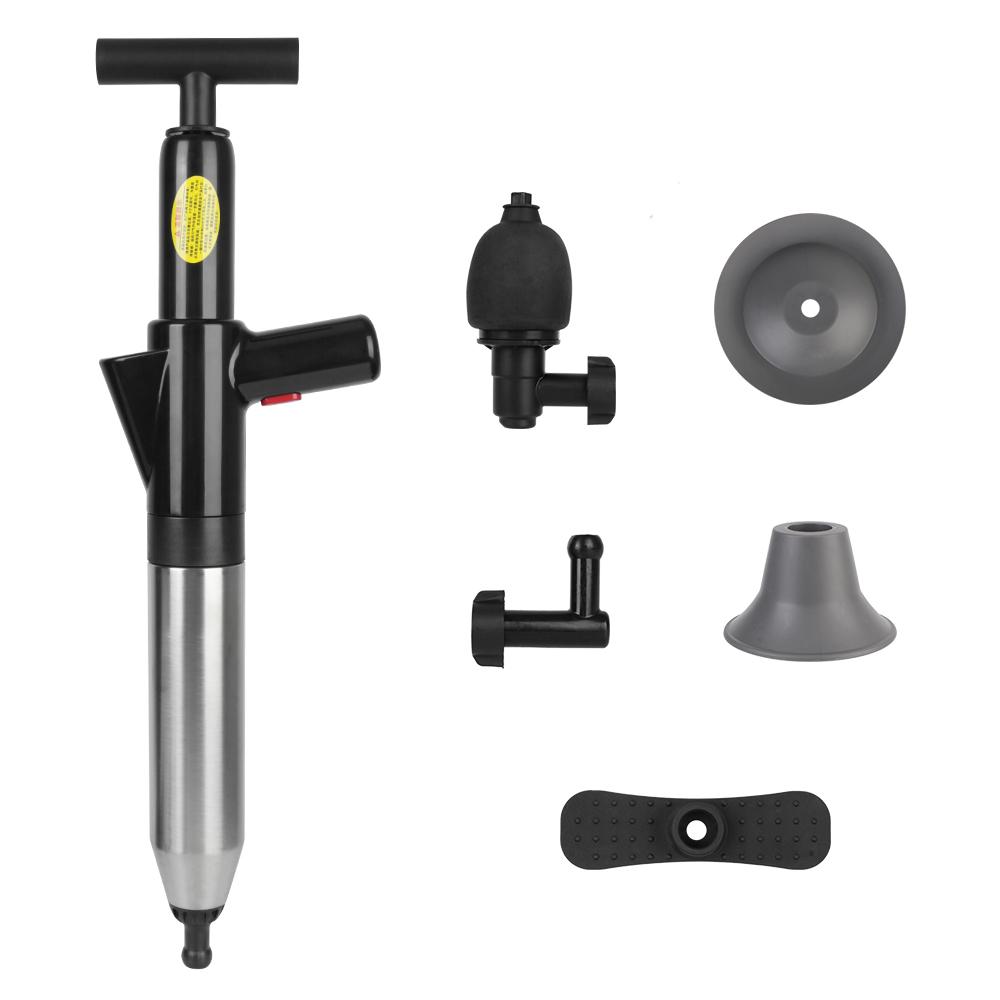 Air Drain Blaster Sewer Pipe Unblocker Toilet Plunger High Pressure Drain Plunger Dredge Clog Remover for Bath Toilets Bathroom kitchen Cleaning Tool 1 set
Air Drain Blaster Sewer Pipe Unblocker Toilet Plunger High Pressure Drain Plunger Dredge Clog Remover for Bath Toilets Bathroom kitchen Cleaning Tool 1 set