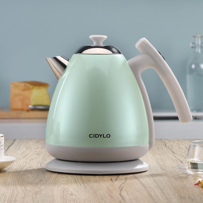 CIDYLO Sidingle Insulated Stainless Steel Electric Kettle - All-in-One, Multi-Functional, Constant Temperature Household Kettle. YK-E02 жемчужный/зелёный
CIDYLO Sidingle Insulated Stainless Steel Electric Kettle - All-in-One, Multi-Functional, Constant Temperature Household Kettle. YK-E02 жемчужный/зелёный