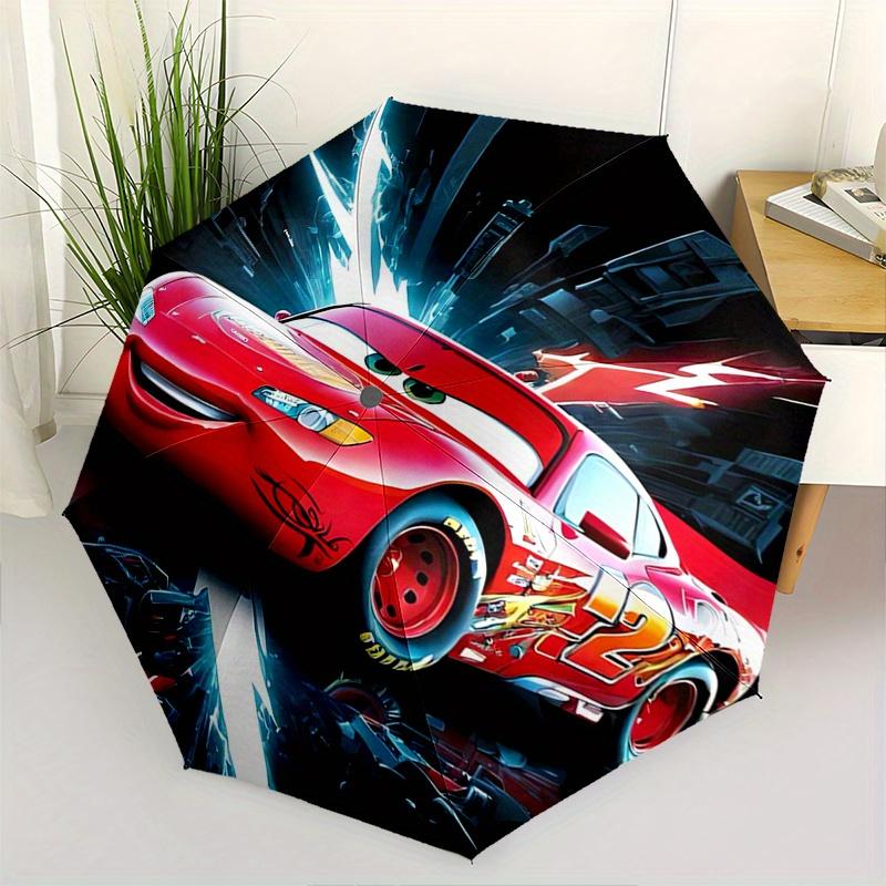 Lightning McQueen,Cars Fully automatic themed umbrella 8 ribs durable iron frame, tri fold compact design, perfect as a gift, travel umbre
Lightning McQueen,Cars Fully automatic themed umbrella 8 ribs durable iron frame, tri fold compact design, perfect as a gift, travel umbre