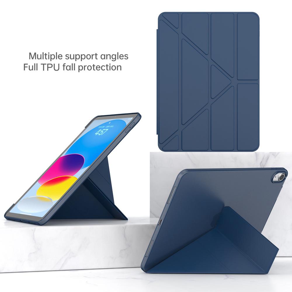 For iPad (2025)/10.9 (2022) Origami Stand PU Leather+TPU Protective Case Tablet Drop-Proof Cover Red
For iPad (2025)/10.9 (2022) Origami Stand PU Leather+TPU Protective Case Tablet Drop-Proof Cover Red