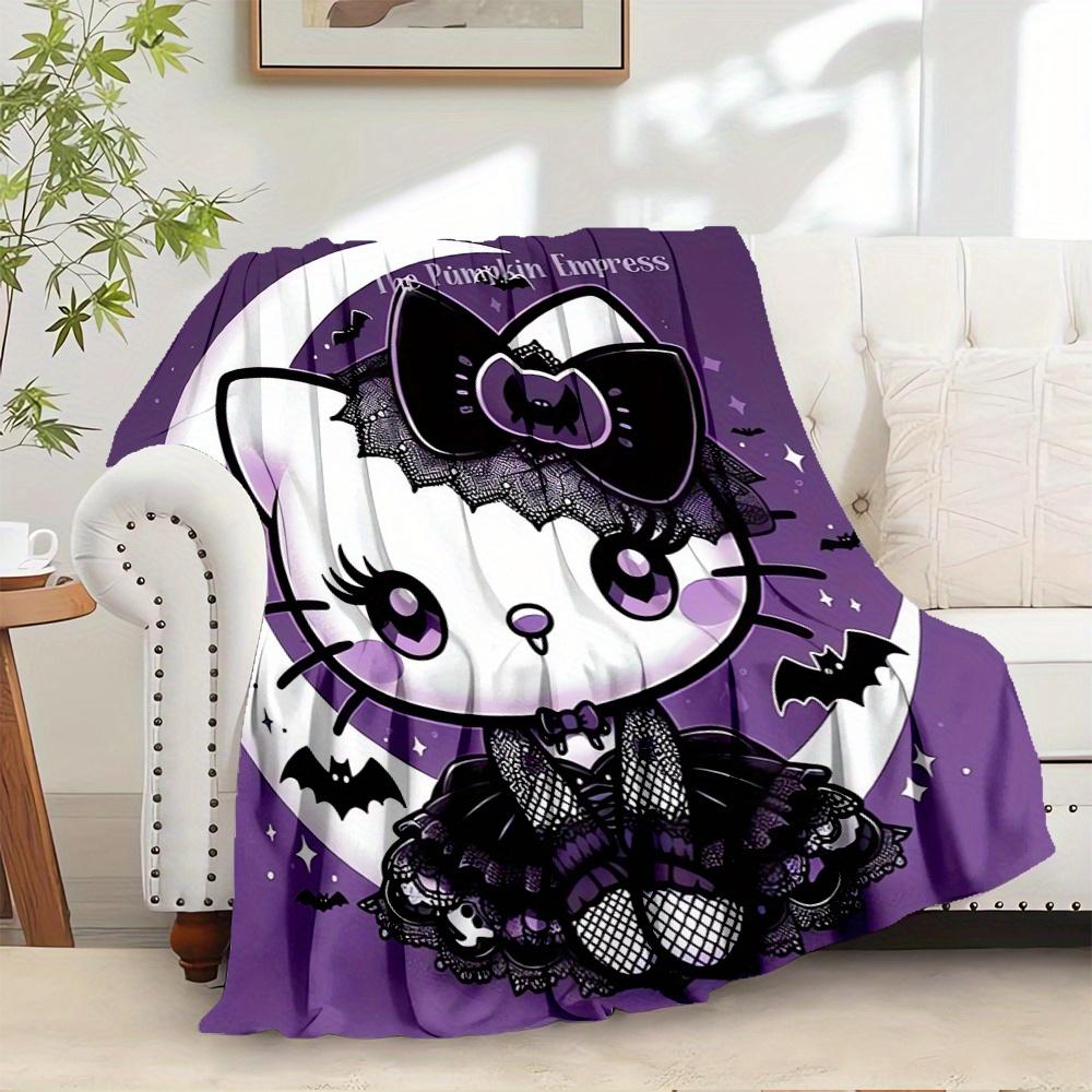 1pc Gothic Kitty, Halloween Moon, Bat WingsDigital Print Fleece Blanket - Contemporary Style, Suitable for All Seasons, Perfect for Home, Tr 130x150cm
1pc Gothic Kitty, Halloween Moon, Bat WingsDigital Print Fleece Blanket - Contemporary Style, Suitable for All Seasons, Perfect for Home, Tr 130x150cm