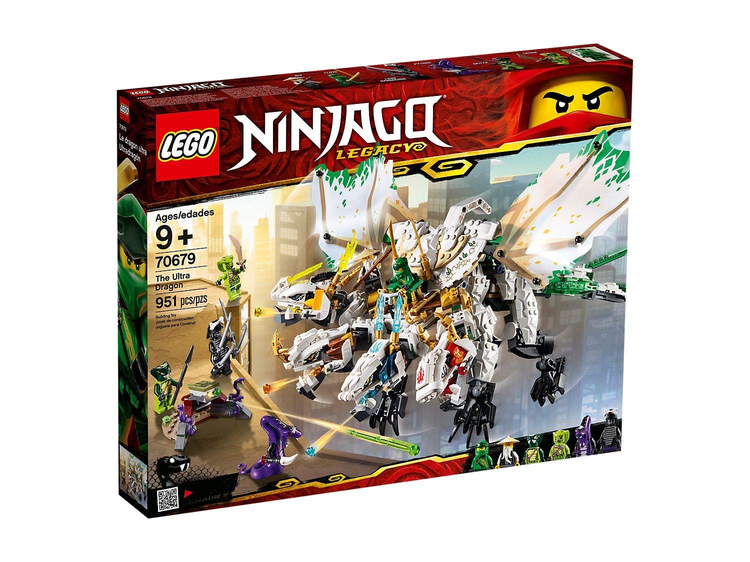 LEGO Ninjago Найвищий Ультра Дракон: Ultimerus 70679 Конструктор для хлопчиків
LEGO Ninjago Найвищий Ультра Дракон: Ultimerus 70679 Конструктор для хлопчиків