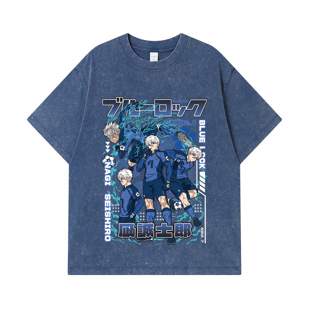 275 GSM Washed T-shirts 100% Cotton Blue Lock V3 Print Unisex Heavy Cotton T Shirt 2XL королівський синій колір
275 GSM Washed T-shirts 100% Cotton Blue Lock V3 Print Unisex Heavy Cotton T Shirt 2XL королівський синій колір