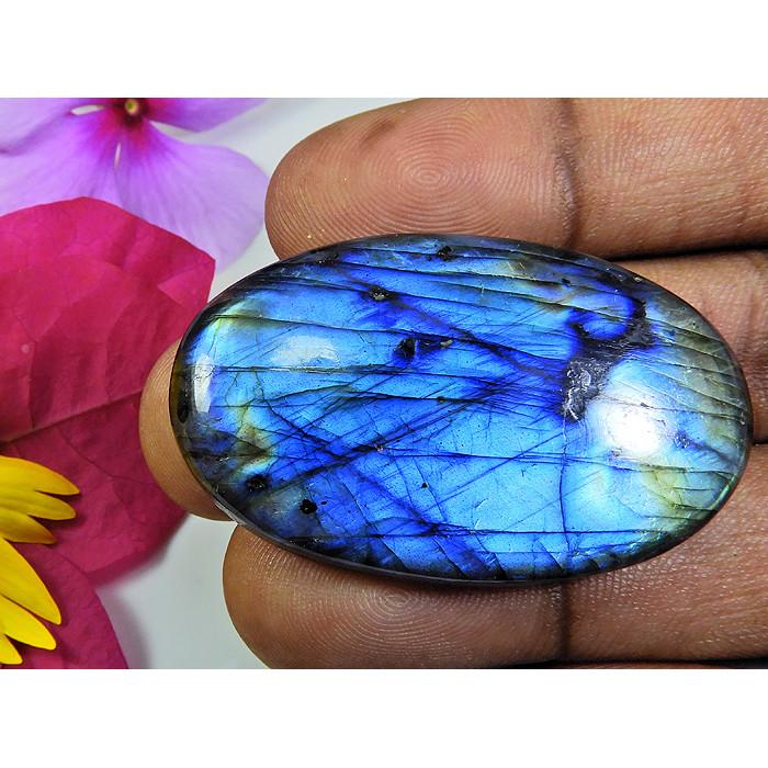 100% Natural Labradorite Blue Flash Oval Cabochon Loose Gemstone 27X46X06 MM PP-1616
100% Natural Labradorite Blue Flash Oval Cabochon Loose Gemstone 27X46X06 MM PP-1616