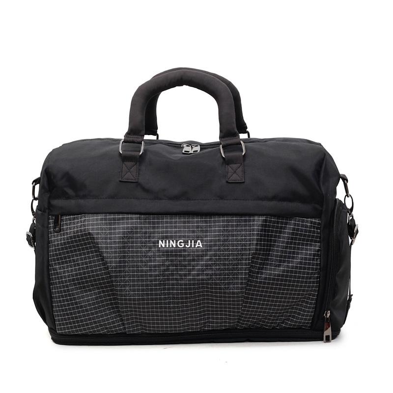 Expandable fitness bag women s large-capacity wet and dry separation sports bag outdoor leisure independent shoe compartment travel bag чорний
Expandable fitness bag women s large-capacity wet and dry separation sports bag outdoor leisure independent shoe compartment travel bag чорний