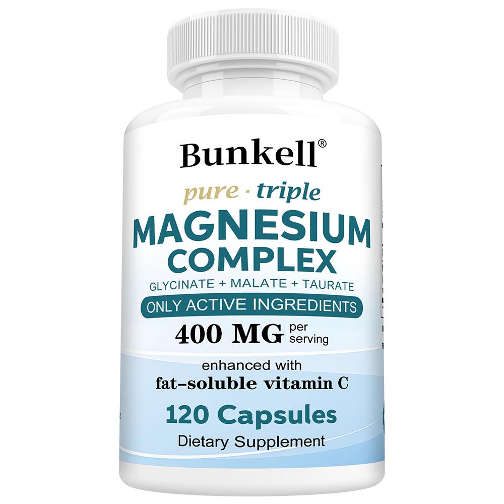 Magnesium Complex Dietary Supplement, With Vitamin C, 120 Capsules Per Bottle 120 Capsules
Magnesium Complex Dietary Supplement, With Vitamin C, 120 Capsules Per Bottle 120 Capsules