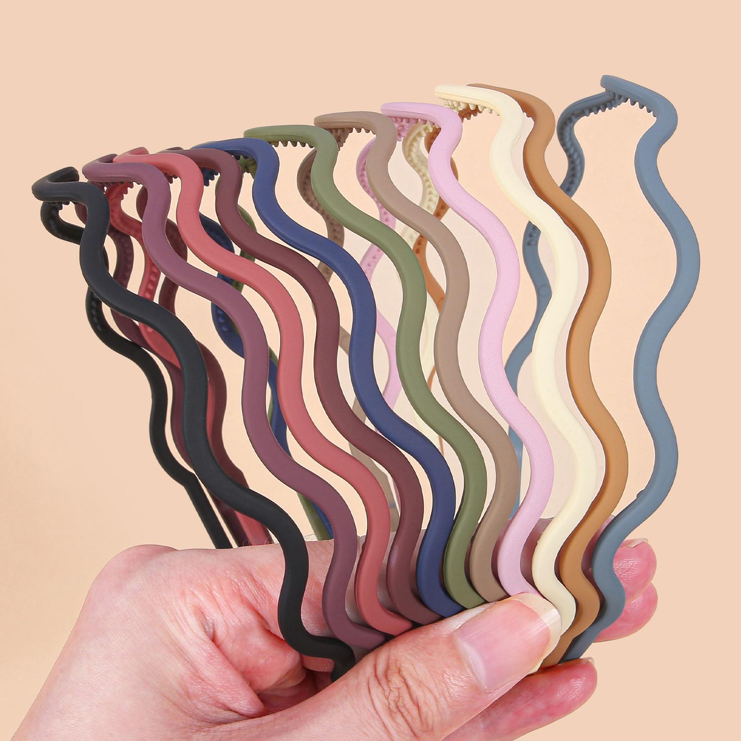 11PCS Fashion Matte Thin Headband For Women Girls Wave Hairband Female Hair Hoop Headwear Hair Band Hair Accessorie
11PCS Fashion Matte Thin Headband For Women Girls Wave Hairband Female Hair Hoop Headwear Hair Band Hair Accessorie