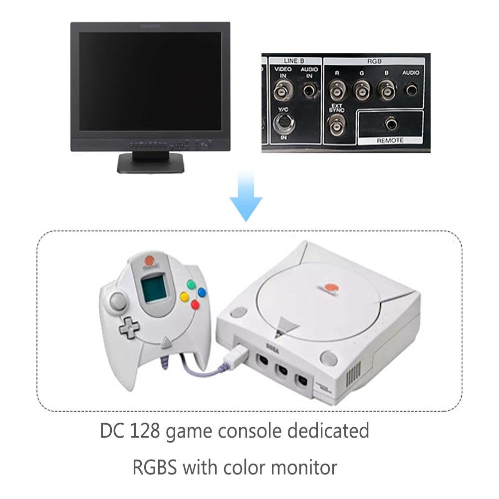 Новый для игровой консоли Dreamcast DC RGBS/RGB Композитный кабель 128 бит Часть 1,8 м
Новый для игровой консоли Dreamcast DC RGBS/RGB Композитный кабель 128 бит Часть 1,8 м