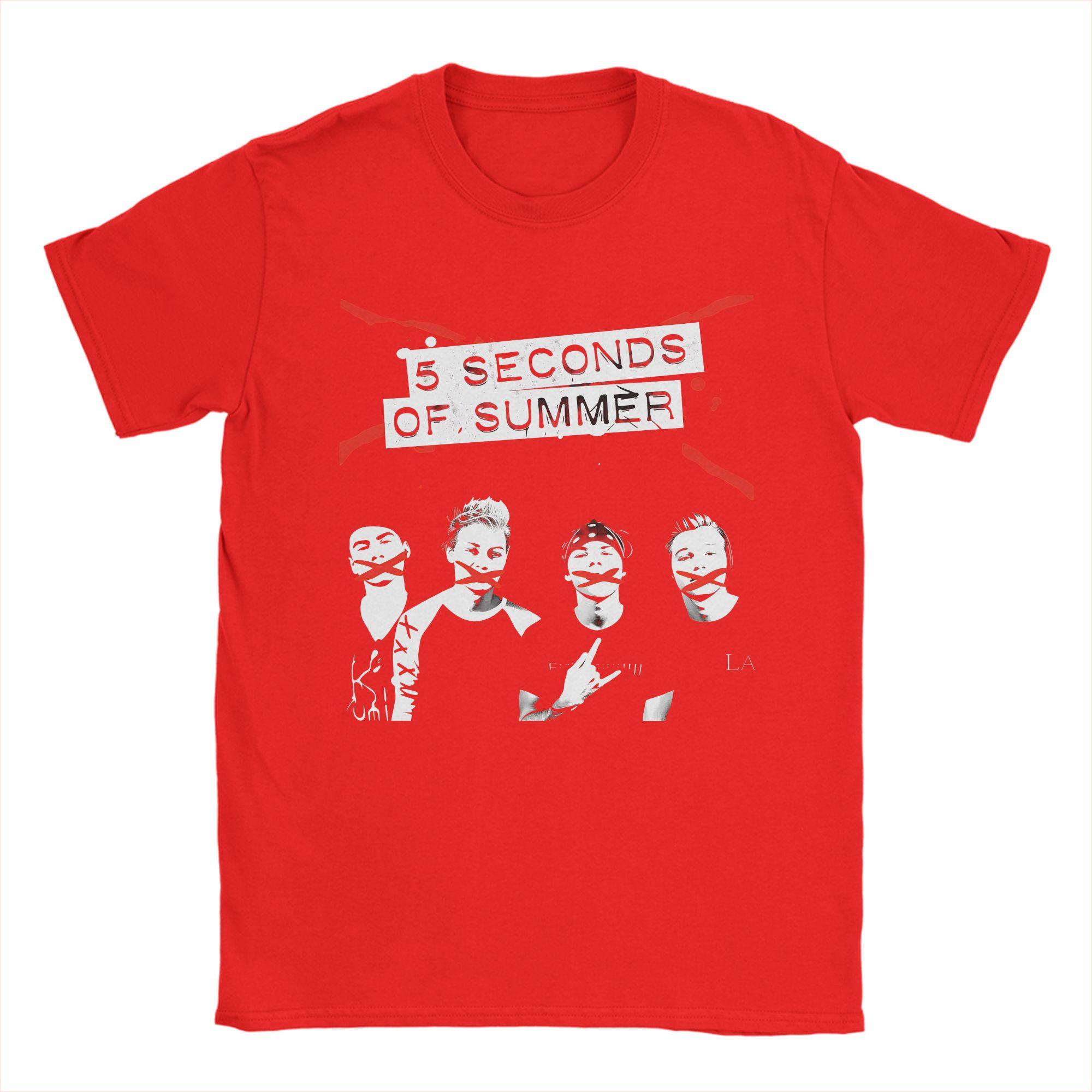 5 Seconds of Summer 5SOS T Shirts Men Cotton Humorous TShirt Round Collar Tees Short Sleeve Clothes Plus Size S
5 Seconds of Summer 5SOS T Shirts Men Cotton Humorous TShirt Round Collar Tees Short Sleeve Clothes Plus Size S