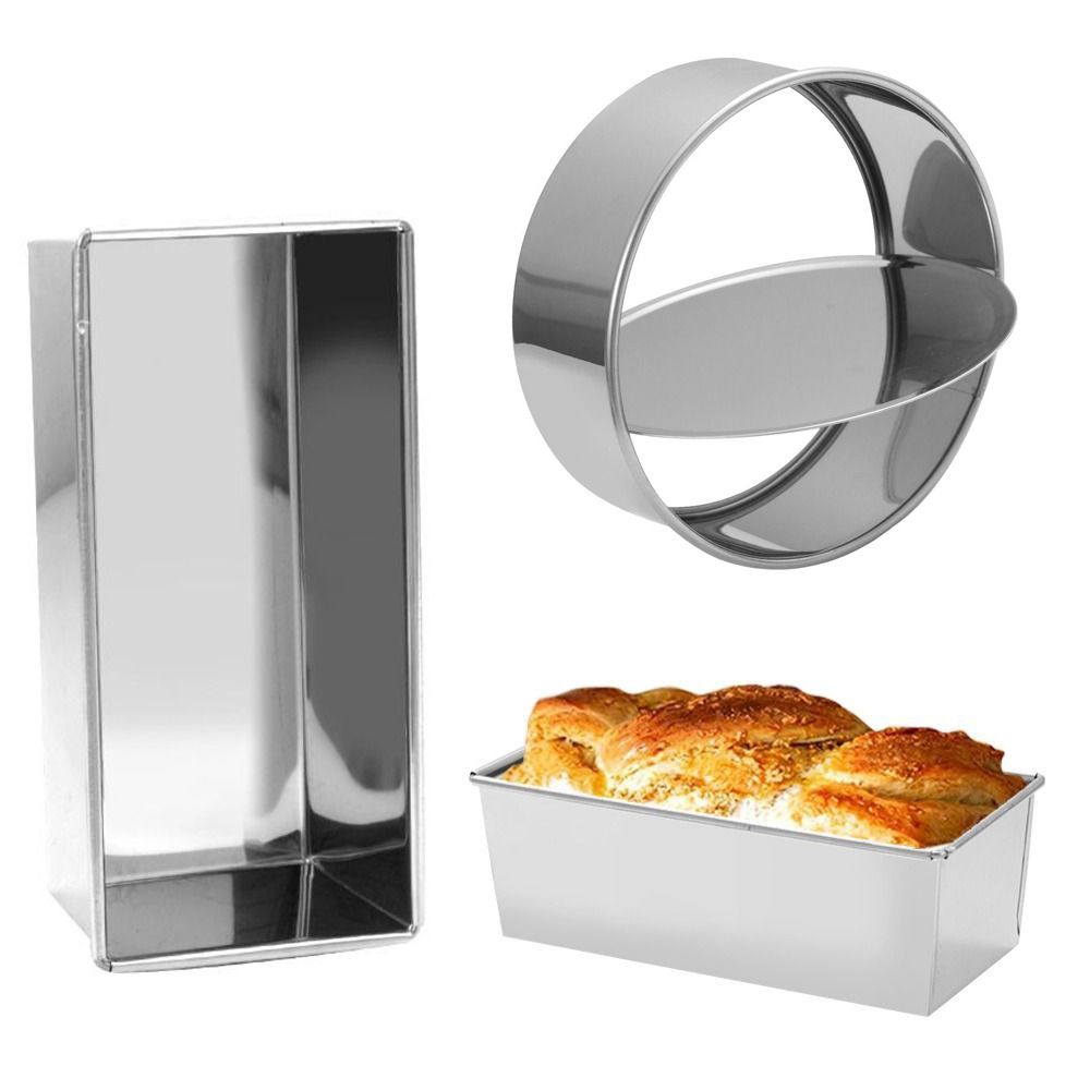 Creative Bread Baking Pan Stainless Steel Baking Mould Toast Cake Tray Cooking Accessory Rectangular
Creative Bread Baking Pan Stainless Steel Baking Mould Toast Cake Tray Cooking Accessory Rectangular