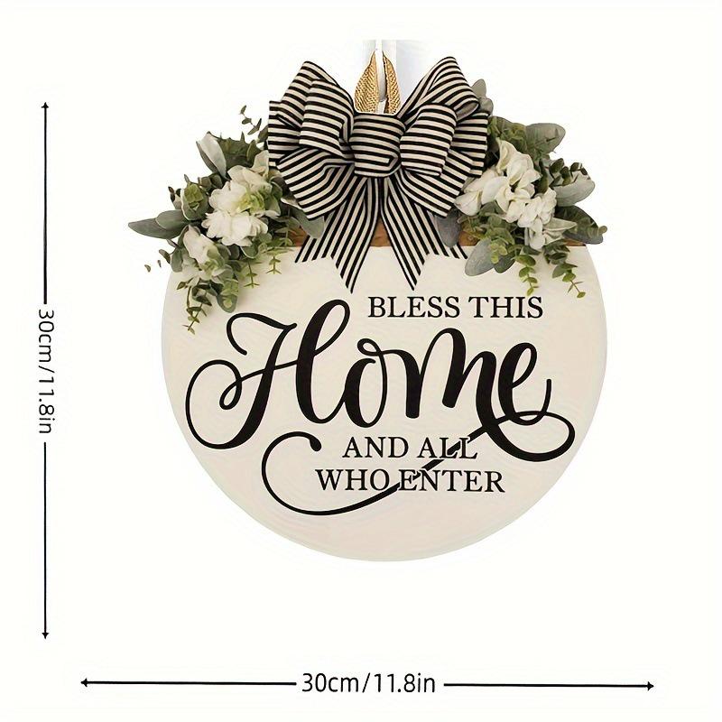 Spring & Summer Welcome Wreath with Artificial Flowers - Wooden Door Sign & Coat Rack Decoration 30CM
Spring & Summer Welcome Wreath with Artificial Flowers - Wooden Door Sign & Coat Rack Decoration 30CM