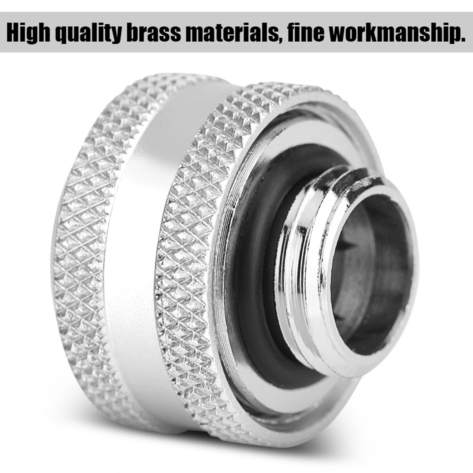 Water Cooling Compression Fitting for Rigid Acrylic Tube OD 16mm Type 3
Water Cooling Compression Fitting for Rigid Acrylic Tube OD 16mm Type 3