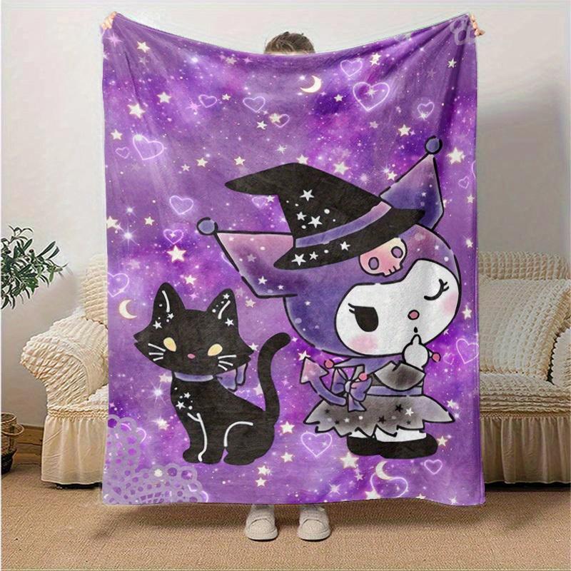 1pc, Sanrio Magical Witch and Cat Home Decor Blanket: Cozy Flannel Throw for Bedroom, Living Room, Travel, Camping, Car, Beach, Office Naps – Perfect 130x150cm
1pc, Sanrio Magical Witch and Cat Home Decor Blanket: Cozy Flannel Throw for Bedroom, Living Room, Travel, Camping, Car, Beach, Office Naps – Perfect 130x150cm