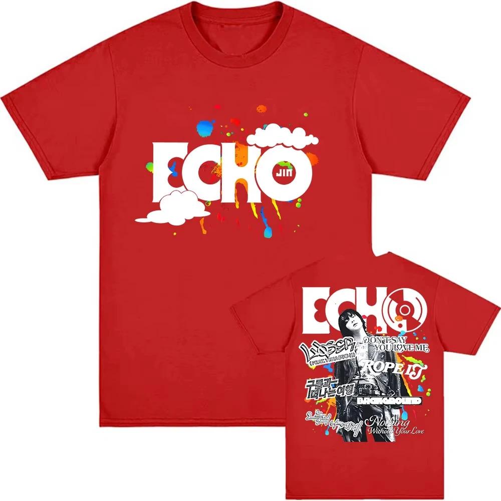 Jin Эхо Сольный Альбом Футболка Короткий Рукав Хлопок Принтованные Футболки Корейский Певец Графическая Модная Футболка Уличная Одежда Мужчины Женщины L
Jin Эхо Сольный Альбом Футболка Короткий Рукав Хлопок Принтованные Футболки Корейский Певец Графическая Модная Футболка Уличная Одежда Мужчины Женщины L