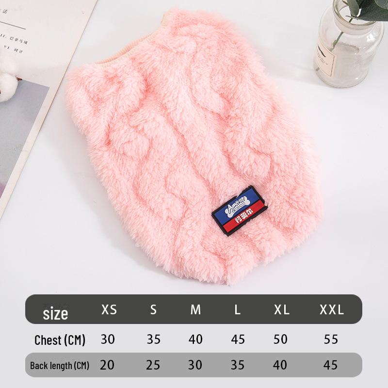 Двусторонний флисовый свитер для собак и кошек - Осенне-зимняя одежда для домашних животных S розовый
Двусторонний флисовый свитер для собак и кошек - Осенне-зимняя одежда для домашних животных S розовый