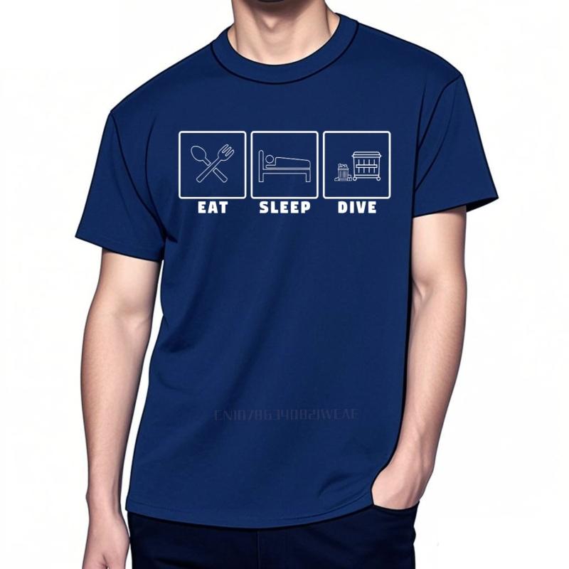 Men cotton tshirt Brand summer Boys tshirt Eat Sleep Dive Short Sleeve Printed ONeck Teeshirt Brand t shirt for man 4XL
Men cotton tshirt Brand summer Boys tshirt Eat Sleep Dive Short Sleeve Printed ONeck Teeshirt Brand t shirt for man 4XL
