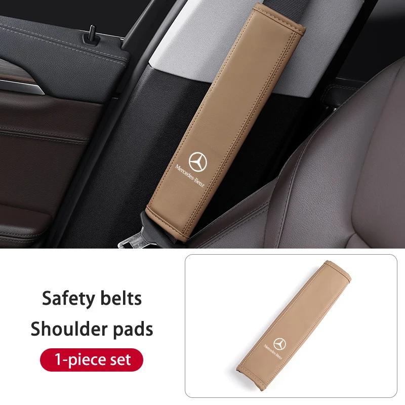 Car Seat Belt Leather Safety Belts Cover Shoulder Protection For Mercedes Benz W202 W212 W126 W140 W168 W177 CLS GLE GLC GLS CLA
Car Seat Belt Leather Safety Belts Cover Shoulder Protection For Mercedes Benz W202 W212 W126 W140 W168 W177 CLS GLE GLC GLS CLA