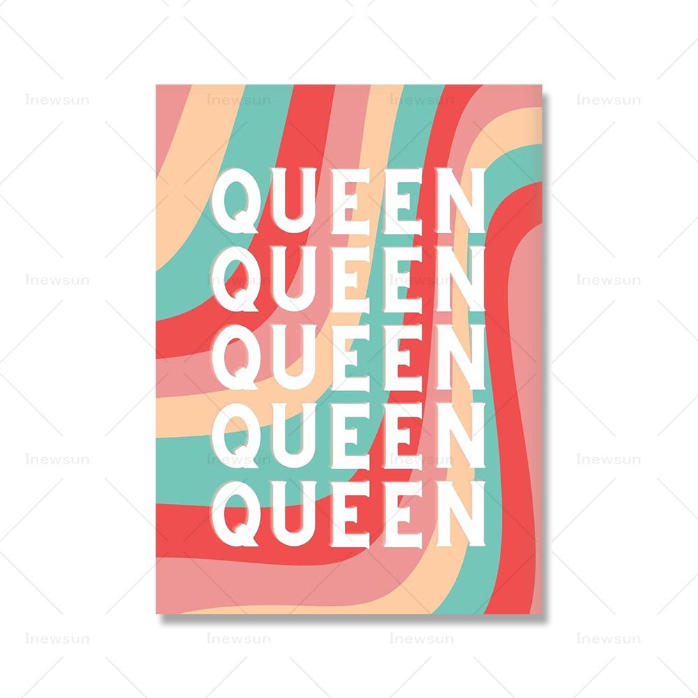 Розовый Preppy Queen Типография Настенные Художественные Принты Для Девичьей Комнаты Модный Милый Постер Для Девочки Цветная Картина На Холсте Домашний Клуб Бар Декор 21x30cm No Framed
Розовый Preppy Queen Типография Настенные Художественные Принты Для Девичьей Комнаты Модный Милый Постер Для Девочки Цветная Картина На Холсте Домашний Клуб Бар Декор 21x30cm No Framed