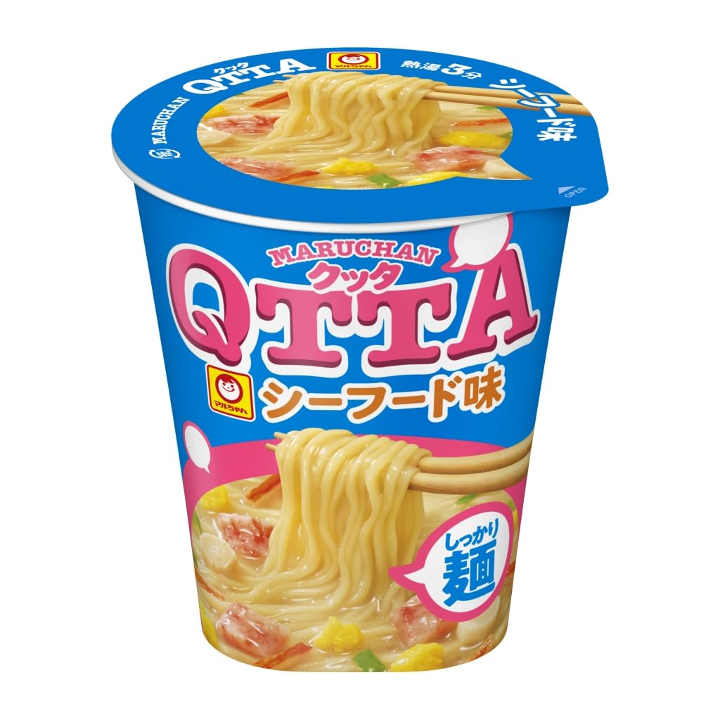 Maruchan QTTA Seafood Flavor 75g x 12 packs
Maruchan QTTA Seafood Flavor 75g x 12 packs
