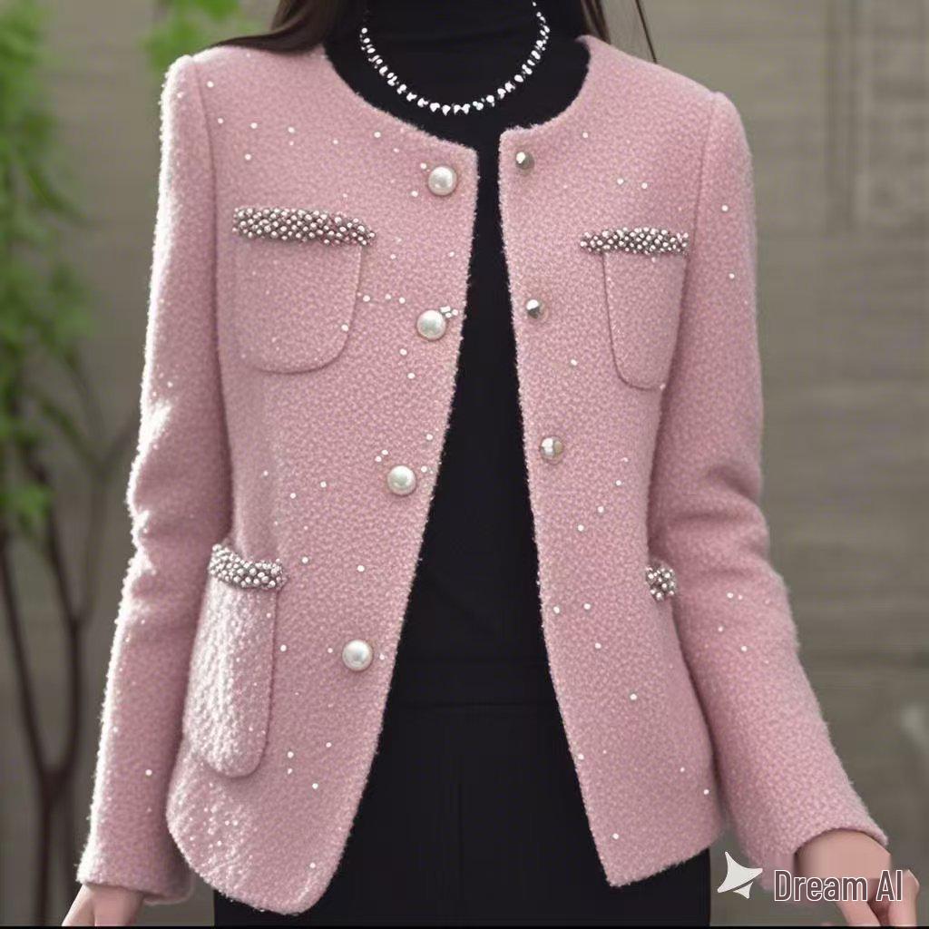 Spring 2025 Women s Slim Fit Round Neck Long Sleeve Coat - Mother s Fashion Style 4XL (135-145 jin) розовый
Spring 2025 Women s Slim Fit Round Neck Long Sleeve Coat - Mother s Fashion Style 4XL (135-145 jin) розовый
