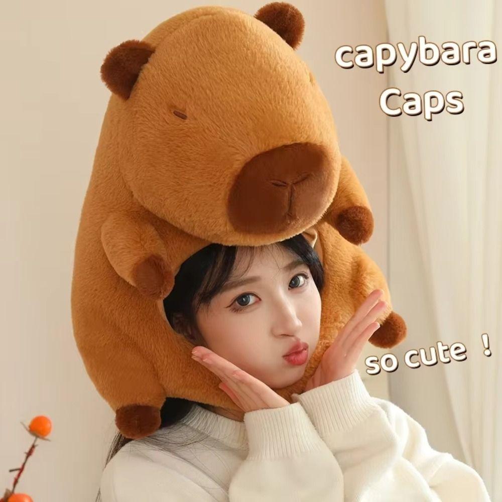 Толстая плюшевая шапка для волос Capybara, теплая плюшевая шапка для животных-грызунов, детский день рождения, Рождество зелёный
Толстая плюшевая шапка для волос Capybara, теплая плюшевая шапка для животных-грызунов, детский день рождения, Рождество зелёный