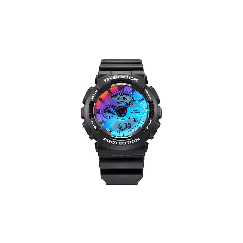 G-Shock Casio Neon Series Colorful Laser Glass Mirror Casual Sports Waterproof and Antimagnetic Men s Watch Black GA-110SR-1APR чёрный
G-Shock Casio Neon Series Colorful Laser Glass Mirror Casual Sports Waterproof and Antimagnetic Men s Watch Black GA-110SR-1APR чёрный