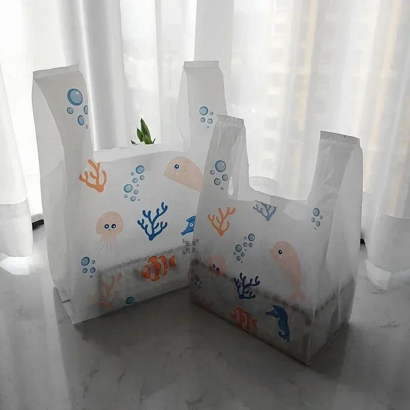 Handheld Plastic Bag Pink Cartoon Rabbit Pattern Shopping Mall Shopping Packing Bag Food Dessert Biscuit Packing Handle Bags 20x36cm 50pcs
Handheld Plastic Bag Pink Cartoon Rabbit Pattern Shopping Mall Shopping Packing Bag Food Dessert Biscuit Packing Handle Bags 20x36cm 50pcs