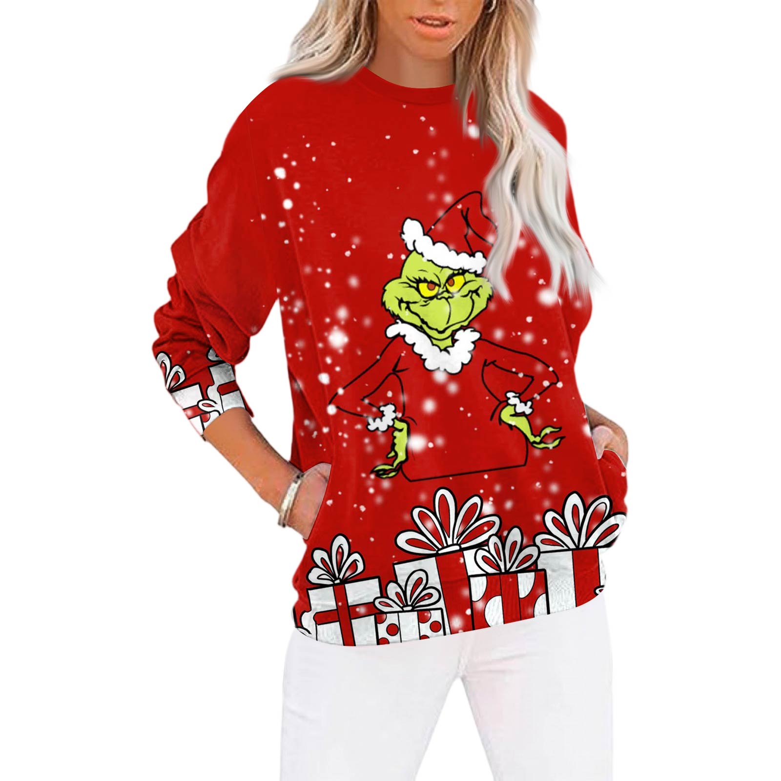 Christmas Sweatshirts For Women Sweater Cute Shirt Fall Pullover Top S винный
Christmas Sweatshirts For Women Sweater Cute Shirt Fall Pullover Top S винный