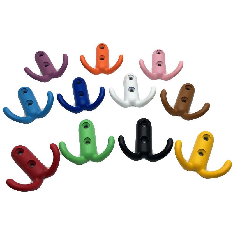 81004 Dual-Hook Zinc Alloy Wall Door Mount Hanging Hook Kids Room Clothes Hat Hanger Hook with 2 Screw Holes Orange
81004 Dual-Hook Zinc Alloy Wall Door Mount Hanging Hook Kids Room Clothes Hat Hanger Hook with 2 Screw Holes Orange