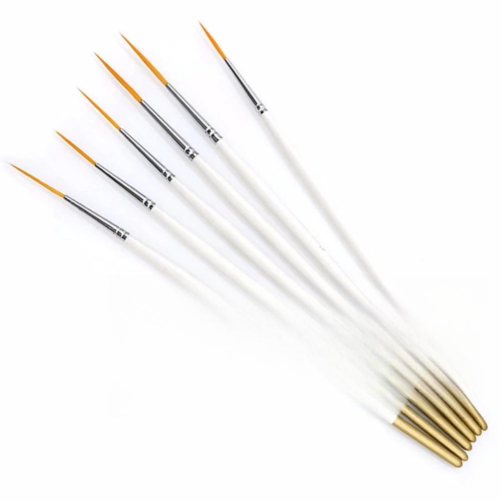 Горячий 6 шт./набор нейлоновая кисть круглая кисть для рисования крючок линия ручка художник рисовать живопись ремесло белый
Горячий 6 шт./набор нейлоновая кисть круглая кисть для рисования крючок линия ручка художник рисовать живопись ремесло белый