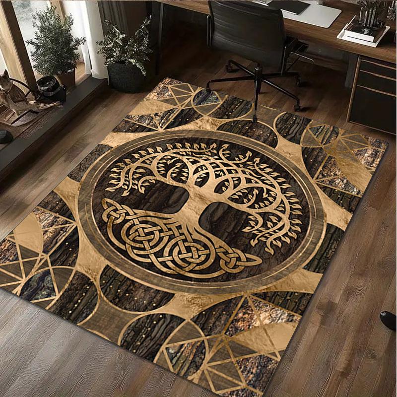 1Pc Viking Tree Print Rug - home decoration Carpet For Living Room Bedroom Flooring Computer Chair Area Rug 40x60cm( 15x23in )
1Pc Viking Tree Print Rug - home decoration Carpet For Living Room Bedroom Flooring Computer Chair Area Rug 40x60cm( 15x23in )