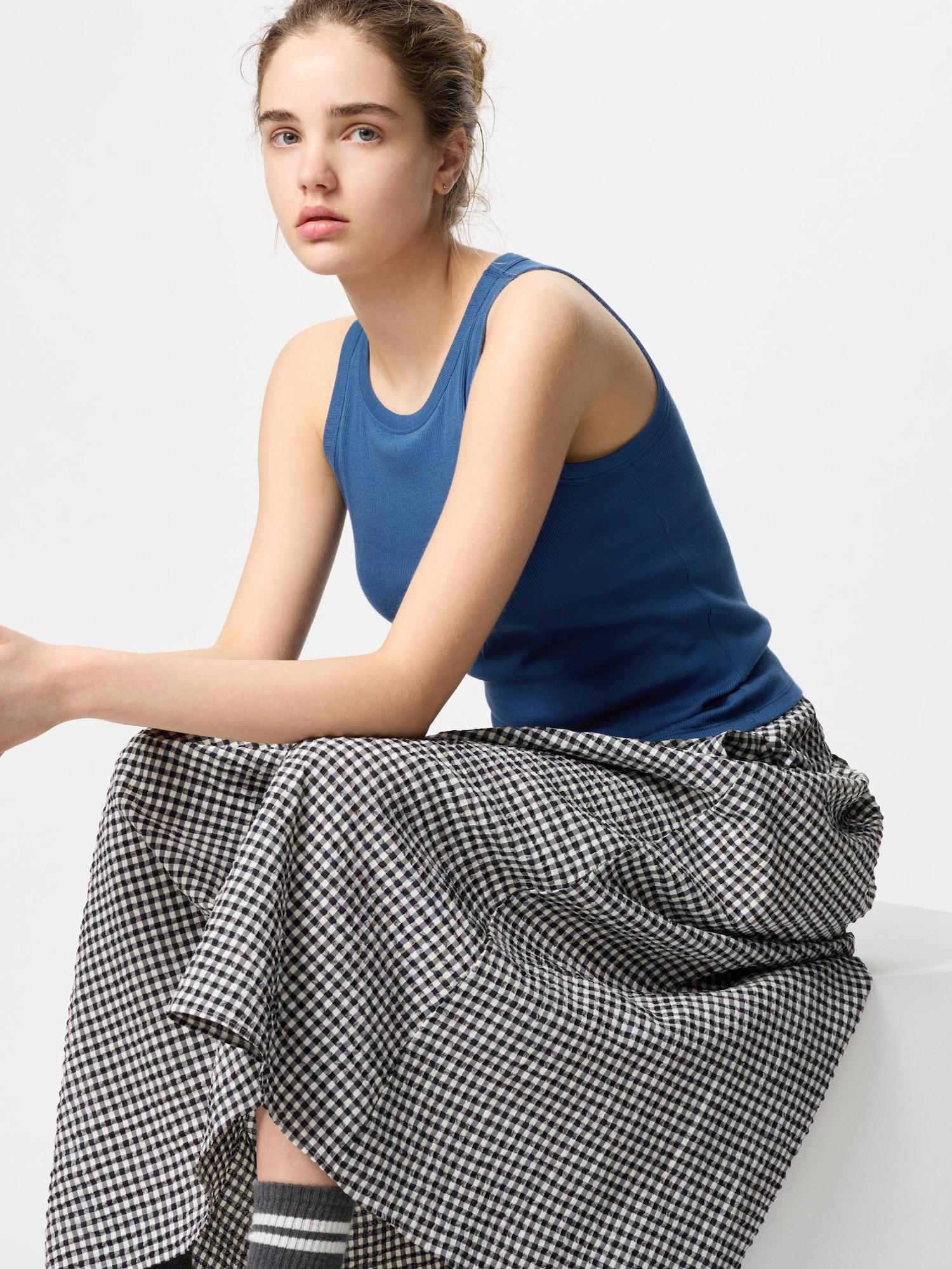 Uniqlo Япония Топ-бра в рубчик с американской проймой 66 BLUE/XS
Uniqlo Япония Топ-бра в рубчик с американской проймой 66 BLUE/XS