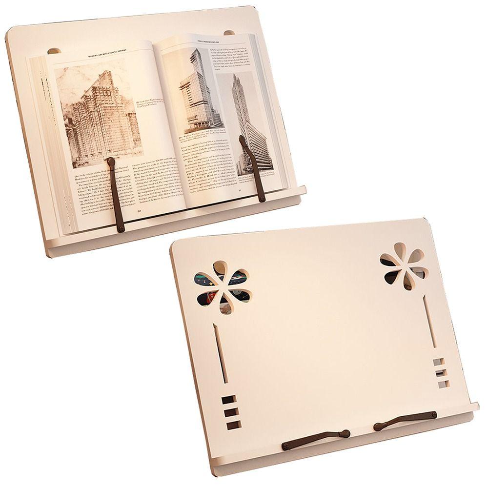 Foldable Wood Reading Stand Multi-Position Reading Rest Tablet Stable Book Holder Tray Adults White 39*30cm
Foldable Wood Reading Stand Multi-Position Reading Rest Tablet Stable Book Holder Tray Adults White 39*30cm