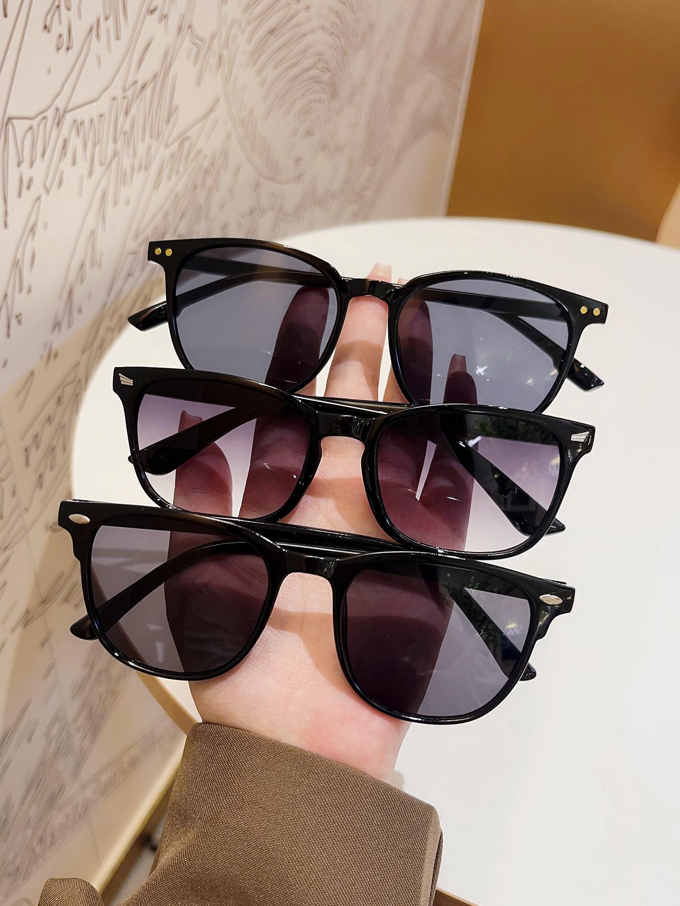 3Pcs Elegant Square Frame Glasses Set, Suitable for Men and Women, Suitable for Parties, Outdoor, Photography Props, Gifts
3Pcs Elegant Square Frame Glasses Set, Suitable for Men and Women, Suitable for Parties, Outdoor, Photography Props, Gifts