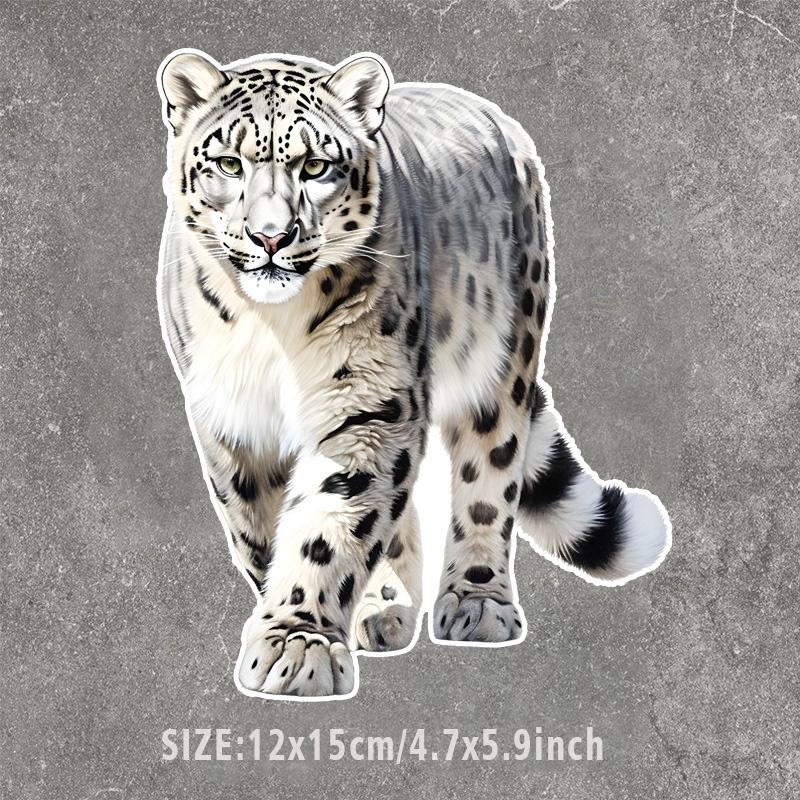 Класні автомобільні наклейки Snow Leopard Наклейки на вікна на бампер Аксесуари для автомобілів Водонепроникний вініловий матеріал білий
Класні автомобільні наклейки Snow Leopard Наклейки на вікна на бампер Аксесуари для автомобілів Водонепроникний вініловий матеріал білий