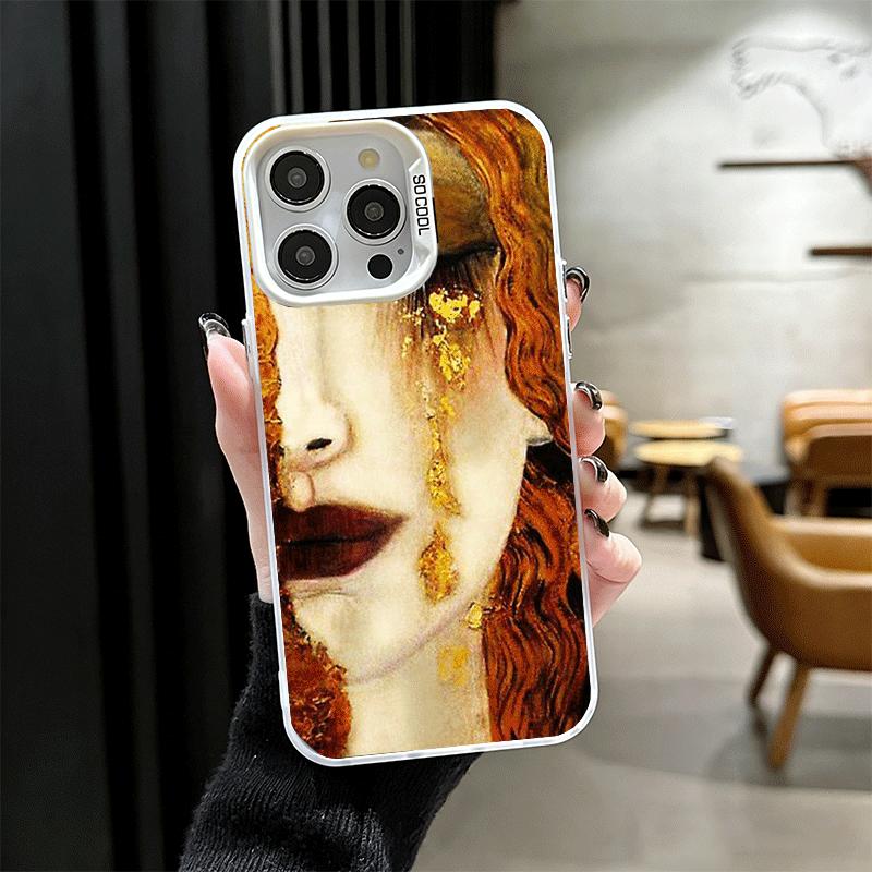 Kiss By Gustav Klimt Art Soft Phone Case for iPhone 15 16 17 Pro Max 17Air 16E 14 Plus 13 12 Mini Shockproof Cover Back Shell iPhone 17 Pro Max
Kiss By Gustav Klimt Art Soft Phone Case for iPhone 15 16 17 Pro Max 17Air 16E 14 Plus 13 12 Mini Shockproof Cover Back Shell iPhone 17 Pro Max