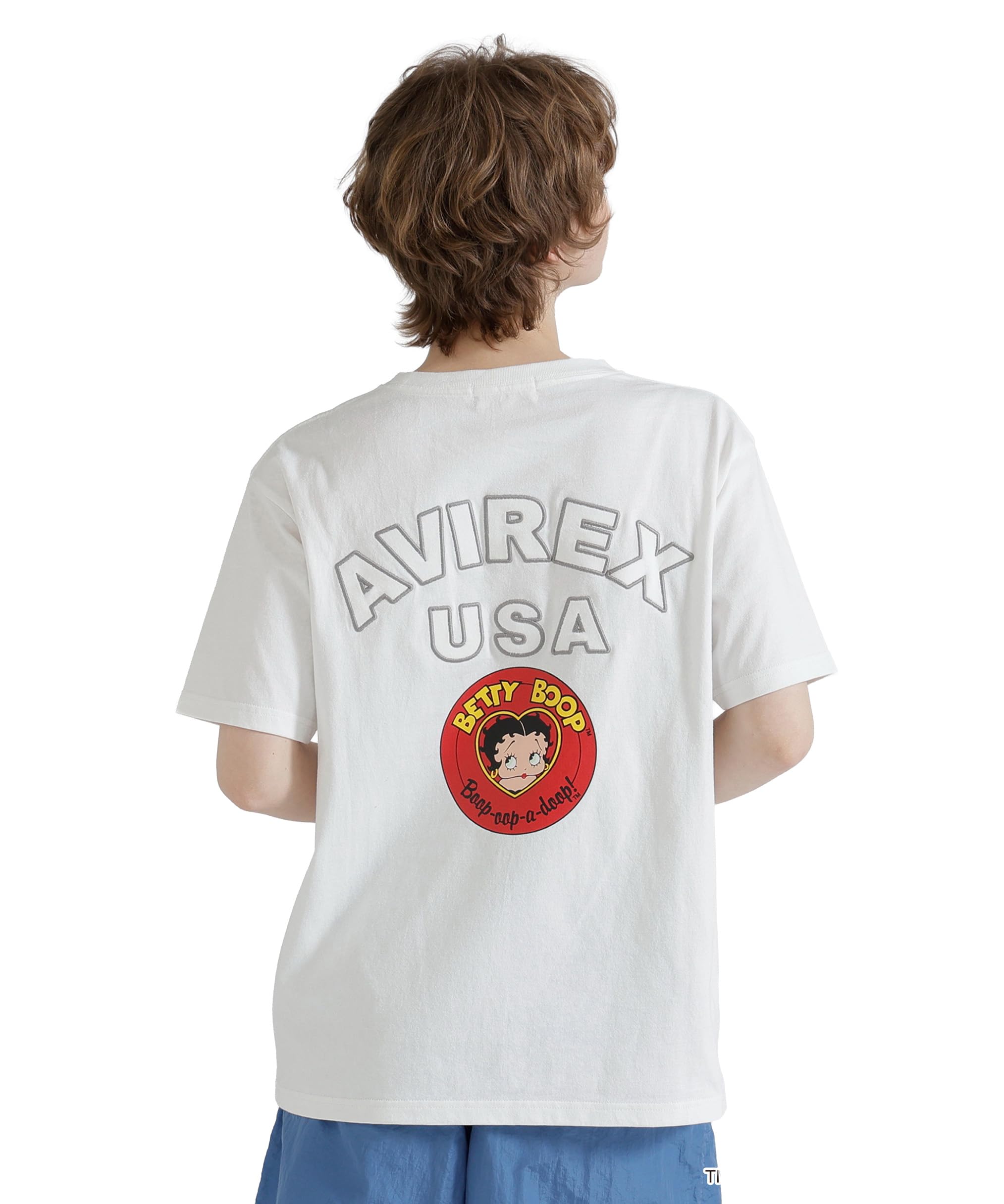 AVIREX x Betty Boop Varsity Logo S/S T-Shirt Women s F Size 033 Off White 783-6135616
AVIREX x Betty Boop Varsity Logo S/S T-Shirt Women s F Size 033 Off White 783-6135616