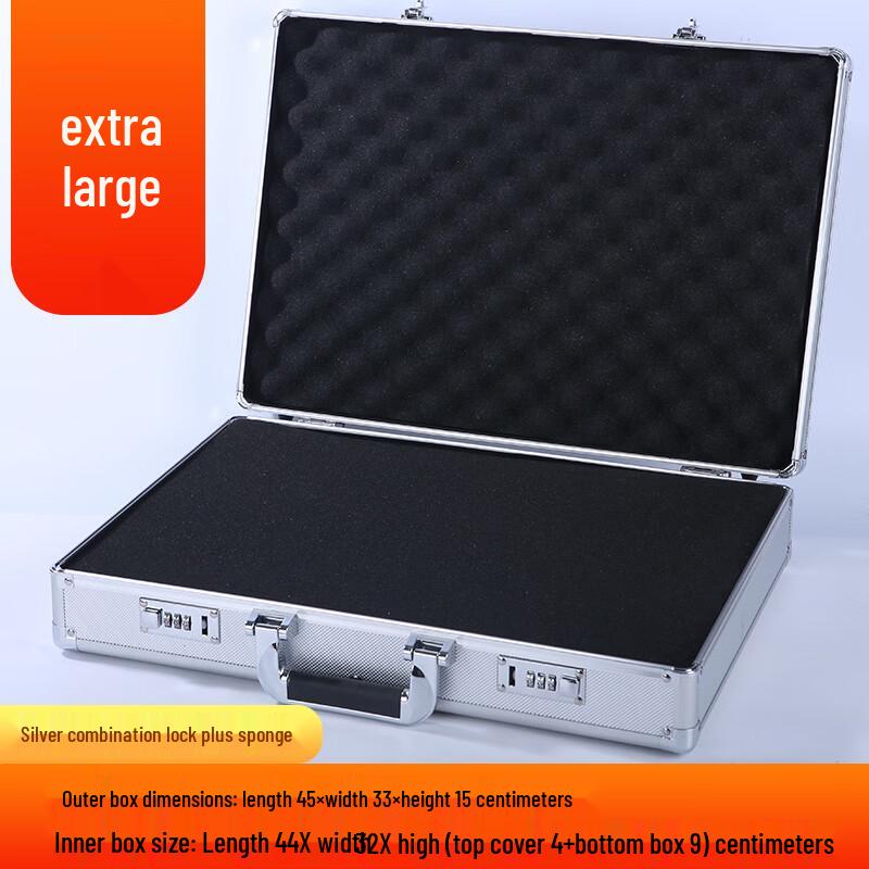 Silver Portable Hard Case
Silver Portable Hard Case