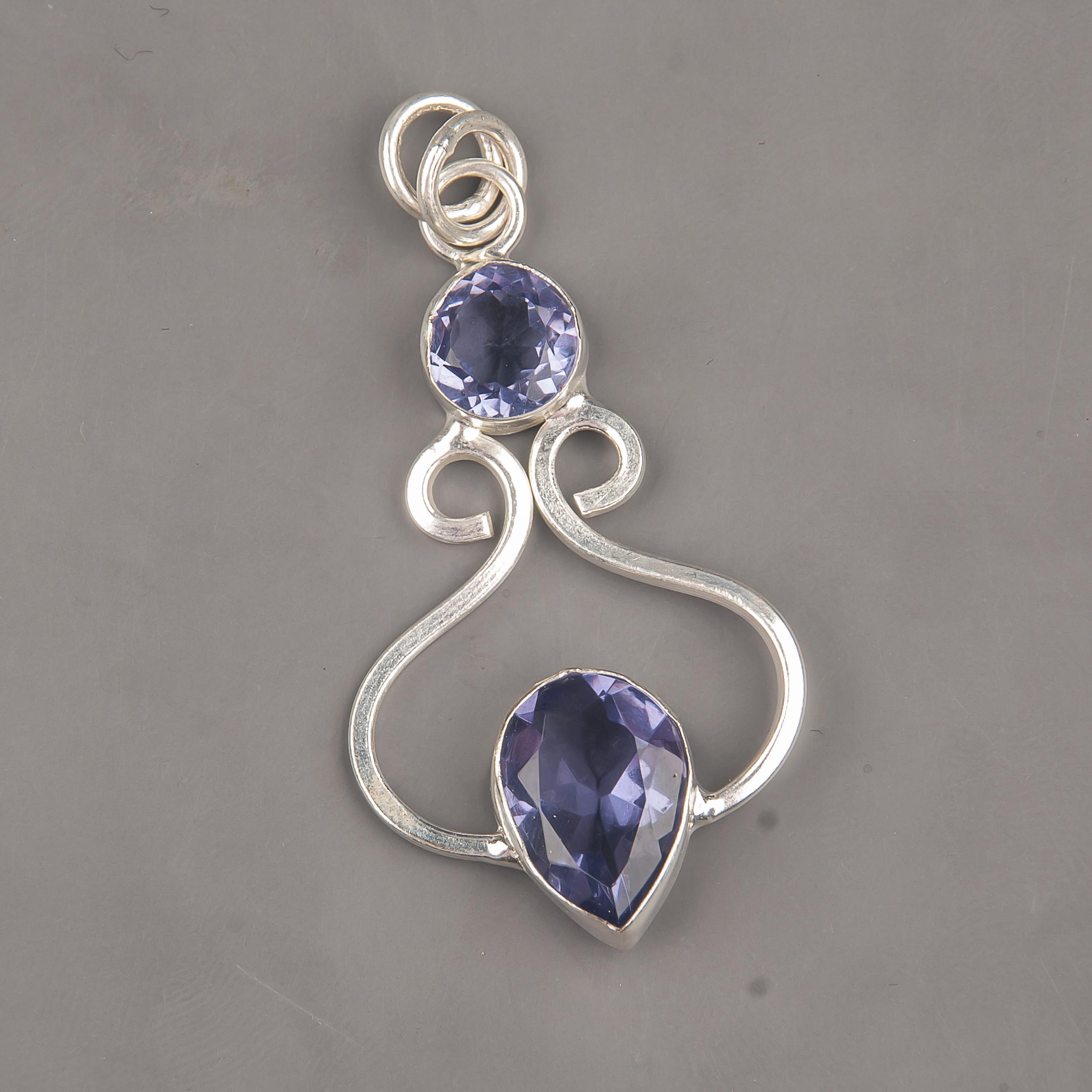 Iolite Pendant, 925 Solid Sterling Silver Pendant Handmade Gemstone Jewelry, Gifts For Wife Brand New Pendant 1.60 inches фіолетовий
Iolite Pendant, 925 Solid Sterling Silver Pendant Handmade Gemstone Jewelry, Gifts For Wife Brand New Pendant 1.60 inches фіолетовий
