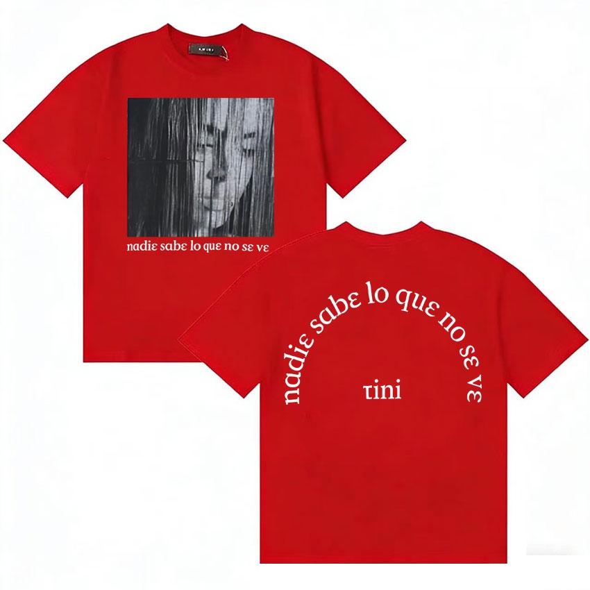 Hot Singer TINI Harajuku Graphics Tour Tshirts Unisex Women Short Sleeve Fans Music High Quality Pure Cotton Oversized Tees Unisex S
Hot Singer TINI Harajuku Graphics Tour Tshirts Unisex Women Short Sleeve Fans Music High Quality Pure Cotton Oversized Tees Unisex S